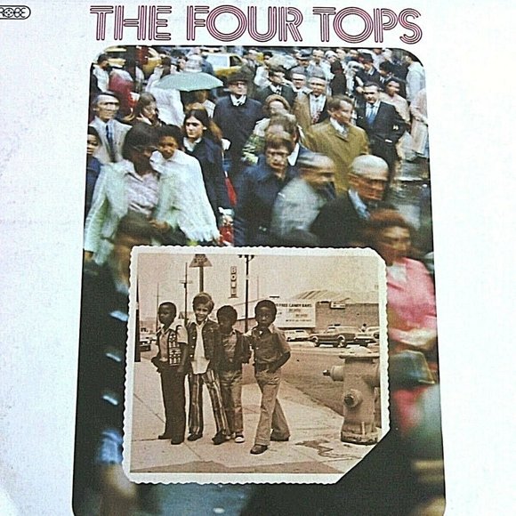Vintage Vinyl LP The Four Tops - Main Street People Soul Record UK 1973 Music - Picture 1 of 16